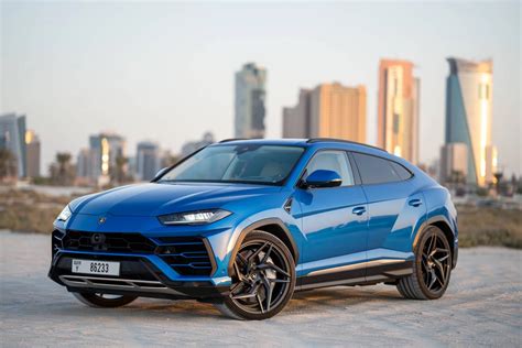 Rent Lamborghini Urus Dark Blue In Dubai Sportscars Octane Luxury Car Rental Dubai