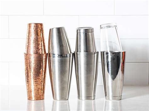 Leak Proof Boston Style Boston Shaker For Mixed Drinks Stainless Steel Cocktail Shaker Design