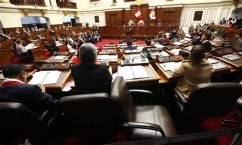 Congreso Aprobó Retorno A La Bicameralidad Y Reelección El Men