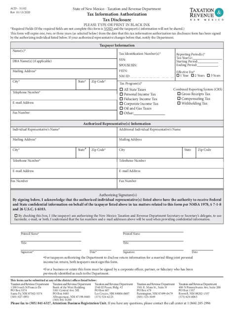 Nm Acd 31102 2020 2022 Fill Out Tax Template Online Us Legal Forms