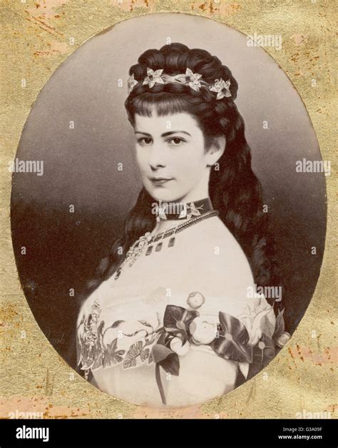 Elizabeth Empress Of Austria Stock Photo Alamy