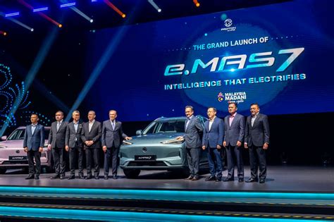 2025 Proton EMas 7 EV Launched RM106k Prime RM120k Premium 410 Km