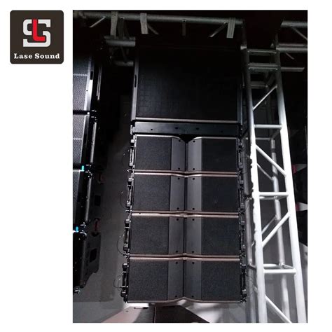 Dual 8 Inch Professional Line Array Sound System Three Way Passive