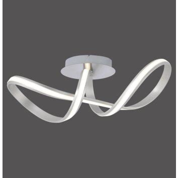 Paul Neuhaus INIGO Ceiling Light LED Stainless Steel 8192 55