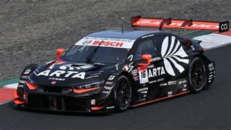 Modèle réduit Arta Mugen Civic Type R gt No 16 Arta Gt500 Super Gt 2024