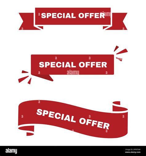 Special Offer Banner Stock Vector Image Art Alamy