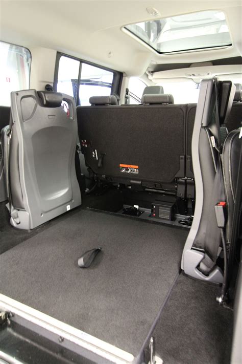 Wheelchair Accessible Ford Connect Tamlans Mega Foldable Seats