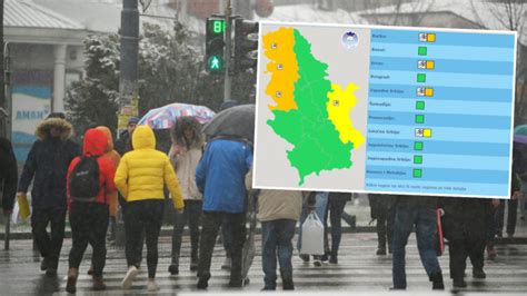 Rhmz Izdao Upozorenje Upaljeni Meteo Alarmi Za Ove Delove Srbije