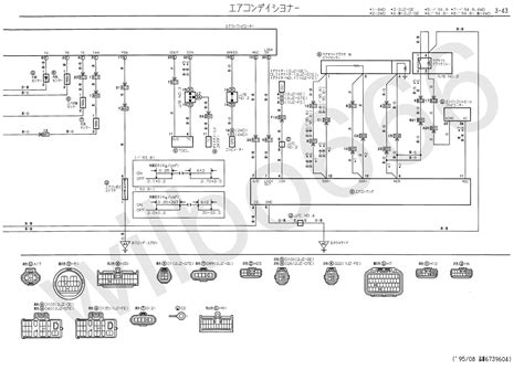 Ecu Pinout Diagram For The Toyota Jz Fse Engine Jz Gte Pin