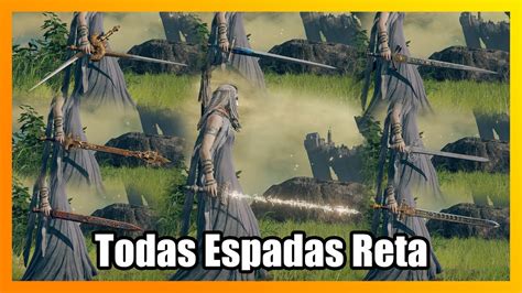 Elden Ring Espada Reta Youtube