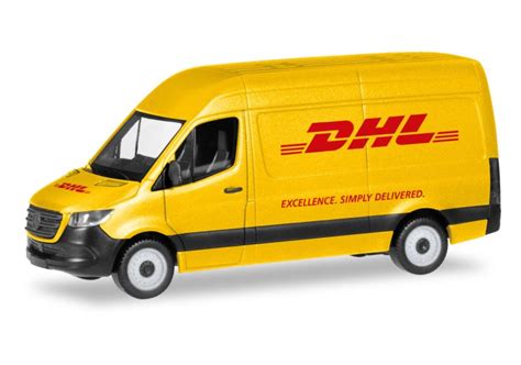 Herpa Mercedes Benz Sprinter High Roof Dhl