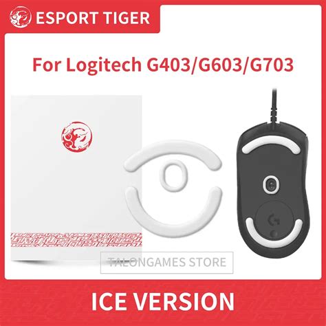 1 Pack Esports Tiger ICE Version Enhanced Edition Mouse Feet Mouse Skates