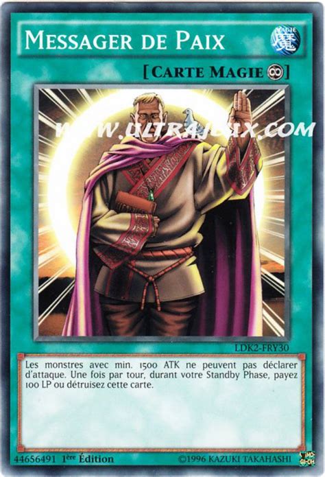 Messager de Paix LDK2 FRY30 Carte Yu Gi Oh Cartes à l Unité