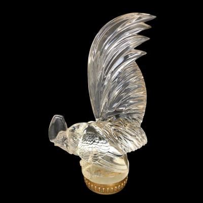 Proantic René Lalique Coq Nain Mascot Radiator Cap