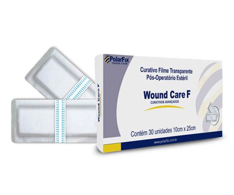 Wound Care F Curativo Filme Transparente Pós Operatório Estéril Polar Fix