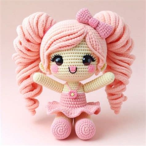 Crissy Crochet Doll Amigurumi Pattern Free In 2024 Crochet Doll