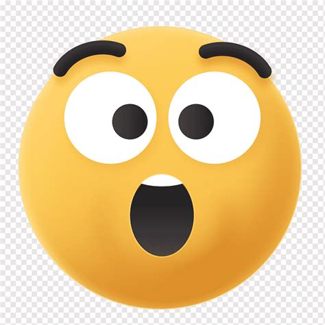 Emoji Enorme Asombro Asombroso Icono Png Pngwing