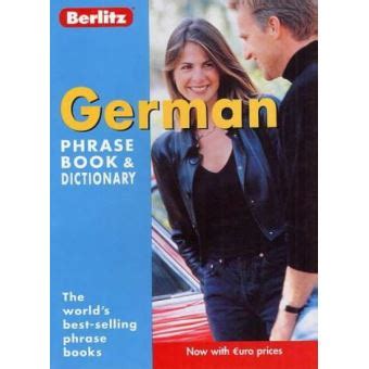 German Berlitz Phrase Book And Dictionary Berlitz Phrasebooks