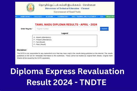 Diploma Express Revaluation Result Tndte