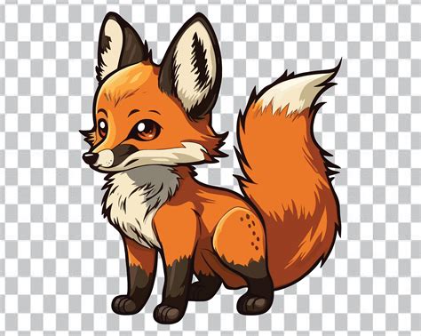 Cartoon Fox Svg Fox Clip Art Svg Fox Clipart Svg Fox Cricut Svg Etsy