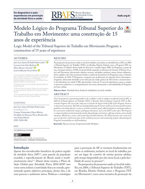 PDF Modelo Lógico do Programa Tribunal Superior do Trabalho em