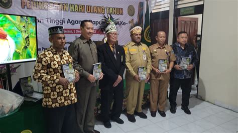 Launching Dan Penyerahan Buku Sejarah Berdirinya PTA Papua Barat PTA