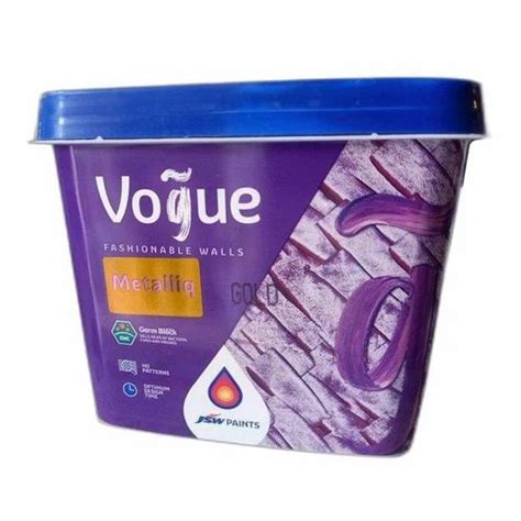 JSW Paints Vogue Fashionable Walls Paint At Rs 350 Bucket JSW Paints