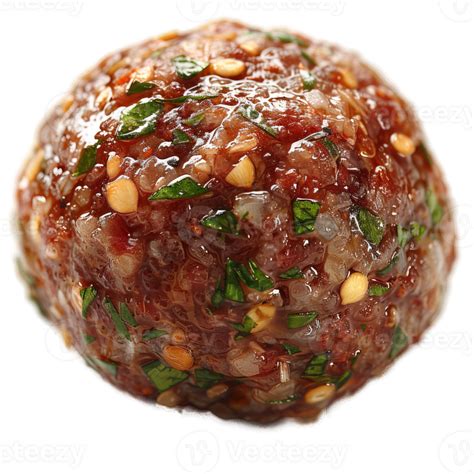 Spicy Meatballs Isolated On Transparent Background Round Meatball