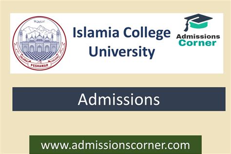 Islamia College Peshawar Bs Admissions Fall 2022