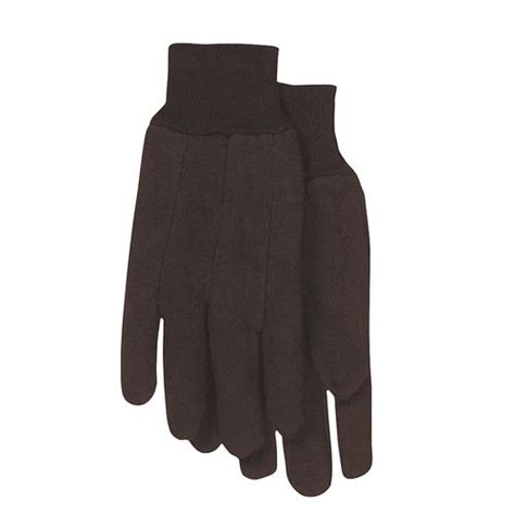 Large Brown Jersey Glove 6 Pk Agri Supply