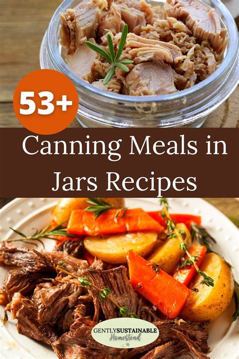 53 pressure canning meals in jars recipes – Artofit