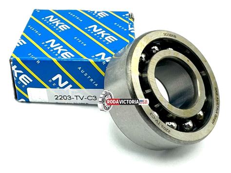 NKE AUSTRIA 2203 TV C3 SELF ALIGNING BALL BEARING 17x40x16 Mm