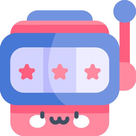 Slot Machine Kawaii Flat Icon