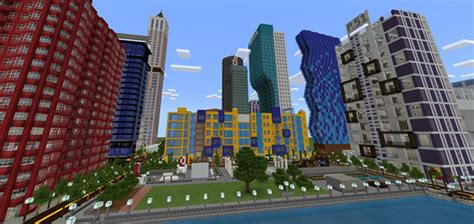 Skyscraper City [Creation] | Minecraft PE Maps