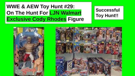 WWE AEW You Hunt 29 On The Hunt For LJN Walmart Exclusive Cody