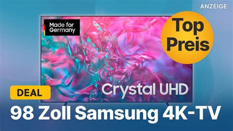 Zoll Samsung K Tv Im Angebot Hz Fernseher Aus Zum Top