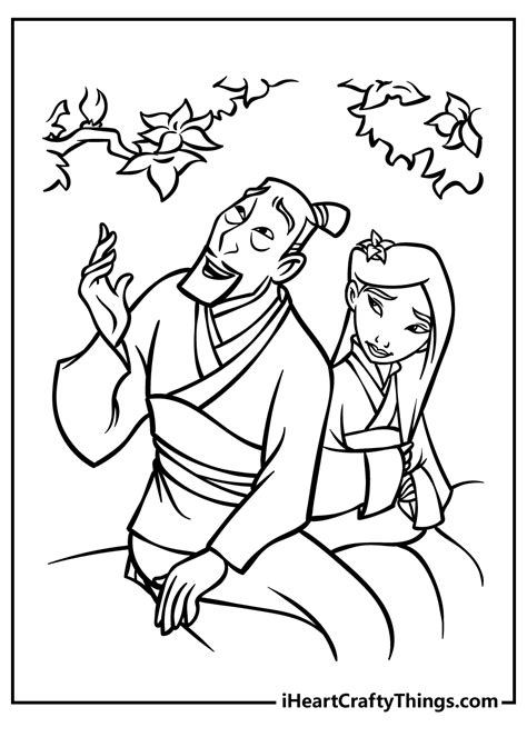 Mulan Disney Coloring Pages