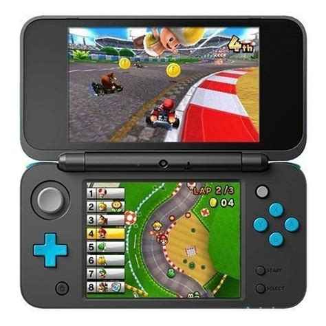 Nintendo Ds New Ds Xl Mario Kart Bundle Color Negro Y Turquesa