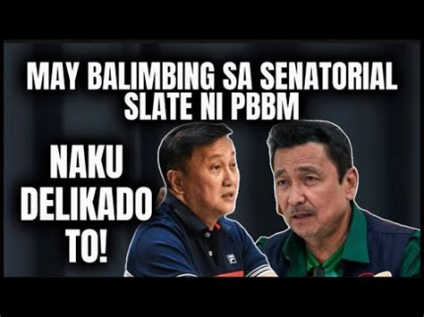 MAY PAHAMAK SA LINE UP NI PBBM LITO LAPID SABIT SA SENATORIAL SLATE NI