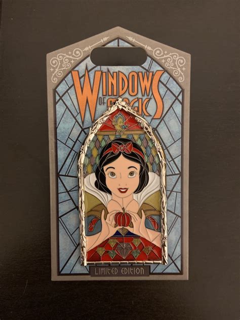 37957 Snow White Windows Of Magic Disneyland Resort Disney Pin