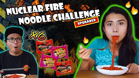 Spiciest Noodles In The World X Nuclear Fire Noodle Challenge