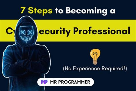 How To Get Into Cybersecurity 7 Steps To Becoming A Cybersecurity