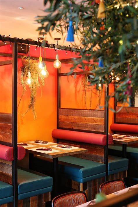 Mexican Restaurant Design Eclectic Restaurant Colorful Restaurant