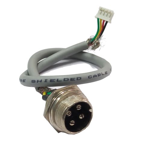 Probots Gx16 4 Pin Male Panel Mount Aviation Connector With Jst Cable Buy Online Buy Online India