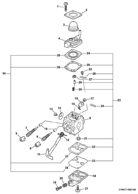 Echo Pb 460ln Blower Parts Diagram Serial Number 10001001 10999999 Page 3