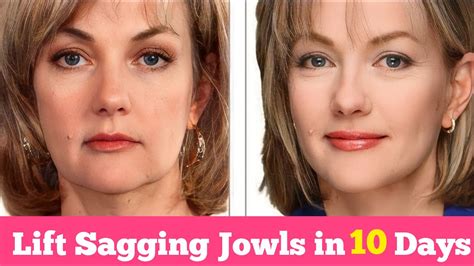 Best Face Exercise To Lift Sagging Jowls In 10 Days Reduce Laugh