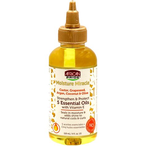 African Pride Moisture Miracle 5 Essential Oils 118 Ml Etos