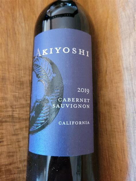 David Akiyoshi Cabernet Sauvignon California Usa California