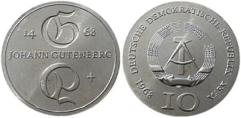 Valuta Mark Aniversario De La Muerte De Johann Gutenberg