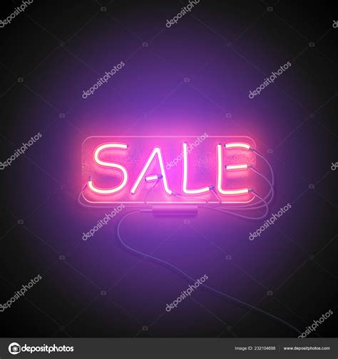 Neon Signboard Sale Stock Vector Image By Morokey27 Gmail 232104698